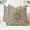 Miuyunya Kissenbezüge Boho 50x50 cm Wasserdicht Sofakissen Outdoor Kissenbezug Ethno Indische Wasserfest Dekokissen Kissenhülle Abstrakte Zierkissenbezüge für Sofa Garten Couch 2er Set