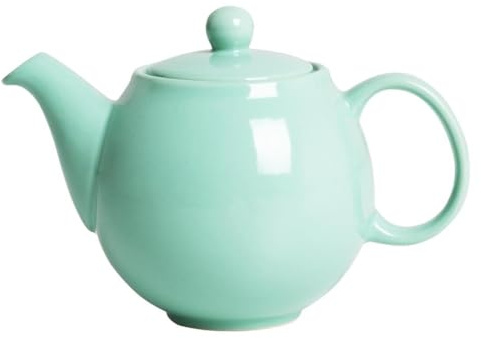 Olympia Café Stoneware Teapot 450ml, Pack of 2, Aqua