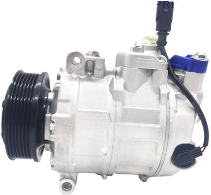 LFAMZO AC-Kompressor kompatibel for VW AMAROK RANSPORTER CARAVELLE Bus 2.0 7E0820803 7E0820803F 447150-1520 DCP32050 Luftkompressor for Autoklimaanlage Kfz-Luftkompressor