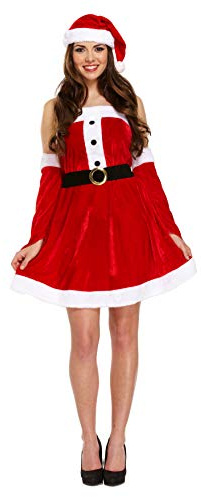 Sexy Female Santa Costume One Size Fits Most