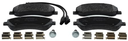 BOSCH Bremsbelagsatz Vorderachse 0986494624 | Kompatibel mit: FORD TRANSIT Bus, TRANSIT Kasten, TRANSIT Pritsche/Fahrgestell, VW AMAROK, AMAROK Pritsche/Fahrgestell