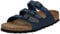 Birkenstock Classic Unisex Florida Birko-Flor Softfootbed Pantoletten, Blau (Blau), 41 EU