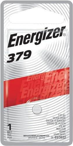 Batterie all'ossido d'argento Energizer 379 SR521SW, 2 pezzi