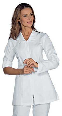 Robinson Damen Kasack Hawaii weiß Größe L