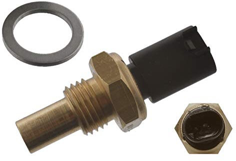 Febi bilstein 37059-FI 37059 - Sensor de temperatura para aceite de motor, combustible y refrigerante, 1 unidad