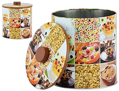 AVENUELAFAYETTE Boîte Pot métal Cuisine Céréales - 20 cm