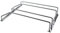 Abcsea 24 cm Support de Verre à vin Chrome, Porte-Verre à vin, Porte-Verres Suspendu sous Le Placard, 1PCS (2 rangées)