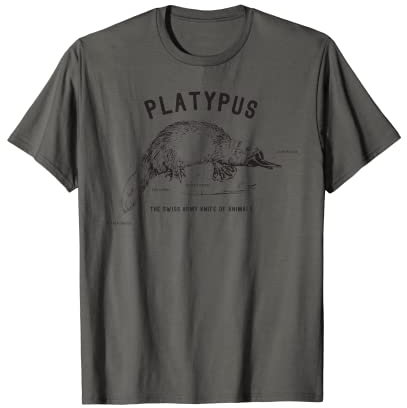 Platypus Swiss Army Knife of Animals T-Shirt