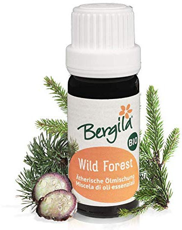 Bergila WILD FOREST - ätherische Ölmischung Bio, 10 ml - aus 100% natürlichen, biologischen Rohstoffen - kontrollierte und zertifizierte Qualität aus Südtirol