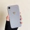 DEFBSC Case for iPhone X/iPhone Xs, Fashion Cute Love-Heart Shape Silicone Case Shockproof Soft TPU Back Protective Cover - Grey