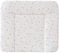 roba Wickelauflage Sternenzauber grau - Baby Wickelunterlage 85 x 75 cm - PU beschichtet - Wickeltischauflage abwischbar - Weiß