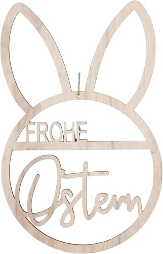 1x Deko-Ring - Hase Frohe Ostern/Dekoringe/Trockenblumen/Metallringe/Hochzeitsdeko/Hoops/Blumenringe