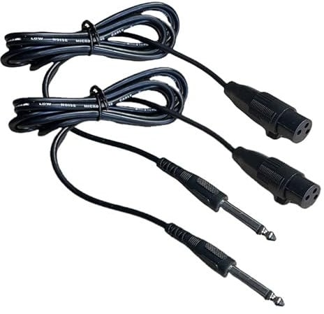 Microphone Cable for Home Karaoke Machines. XLR to JACK (2)