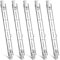 Luxvista Dimmbare R7S 118mm 400W Halogen Glühlampe, Warmweiß 2800K Halogenlampe Bleistiftbirne 7500lm J118 Linear Halogenprojektor für Landschafts beleuchtung, Sicherheit, Stehlampe,5stück