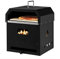 GOPLUS 4 in 1 Tragbarer Pizzaofen, Edelstahl-Camp-Pizzaofen, Outdoor Pizzaofen mit 30CM Pizzastein, Grill, Pizzaschaufel, wasserdichte Abdeckung für Camping Picknick BBQ Party