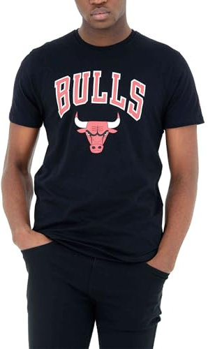 New Era - NBA Chicago Bulls Logo T-Shirt, Größe:M