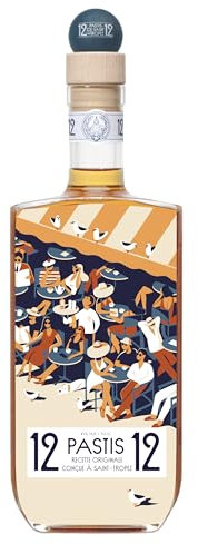 Pastis 12/12 édition Terrasse 45° 70cl