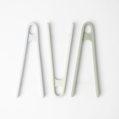 Inspire My Play 3 x Green Kids Tweezers Age 3+ for Fine Motor Skills - Toy Tongs for Children - Pincer grip Toys - Sensory Toys and Accessories for Messy Play