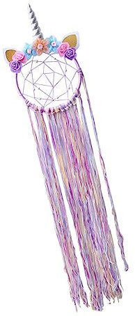 MAGICLULU catchring sofalandschaft trauzeugengeschenke Verständnisvoll erkenntnis Woolworth Attraktiv kügelchen Presents Stirnband Ornament Traumfänger Haarnadel Kleine Anhänger Violett