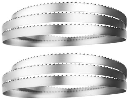 Bandsägen, 2 Stück/Set 1750 x 16 x 0,56 mm x 4 TPI Bandsägeblätter, Bandsägeblätter Ersatz for Holzbearbeitung, Fleisch, Lebensmittelschneiden