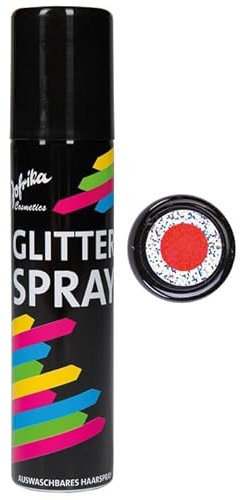 NEU Color-Glitter-Haarspray, 100ml, rot