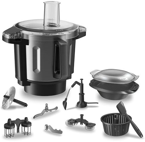 Cecotec Jarra Cerámica Accesorio para Mambo cooking Jarra Unique & Accessories.Compatible Mambo Cooking, Jarra U, Accesorios, Acero Inoxidable, Fácil Limpieza, Apta Lavavajillas