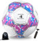 Astis Ballon de Football Soccer Ballon d'entraînement,Collection Officielle Taille 5,Ballon De Foot pour Enfants et Jeunes et Adulte,Conçu pour Les Fans de Football (Rose, N° 4)