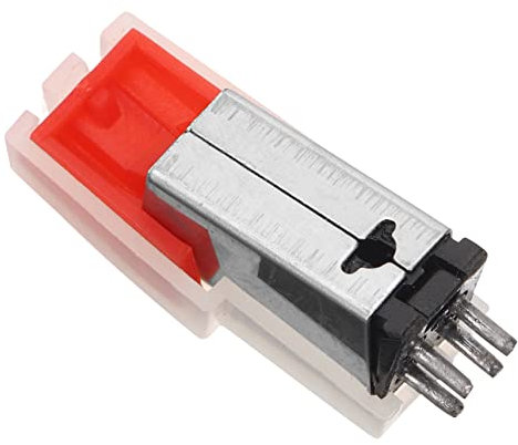 SWOOMEY Plattenspieler Nadel Ersatzteil Für Phonograph Grammophon Stylus Aus Kunststoff Mit Aluminiumkappe Für Mehr Komfort Und Klangqualität