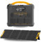 KODAK Kit Station Électrique Portable S1210 + Panneau Solaire 200W - Batterie 1102Wh - Étanche IP65 - Générateur Solaire Puissant - Multiports USB & Prises AC - Autonomie Totale pour Camping, Urgences
