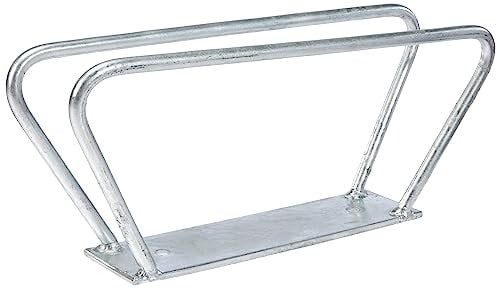 Alberts 692483 Einzel-Fahrradhalter | wahlweise in zwei Ausführungen | zur Befestigung an der Wand | feuerverzinkt | Halter im Winkel von 90°