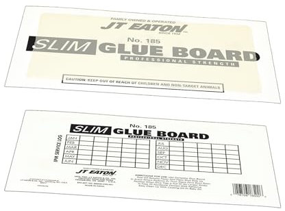 JT Eaton 185 - Pegamento para ratas, ratones e insectos, 28 cm de largo x 14 cm de ancho x 0,3 cm de alto (caja de 24)
