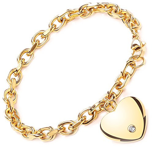 Theia Bracelet Acier inoxydable Ronde Oxyde de Zirconium Mixte - TH3765