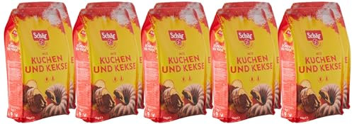 Schär Mix C - Kuchen & Kekse Backmischung glutenfrei 1kg, 10er Pack