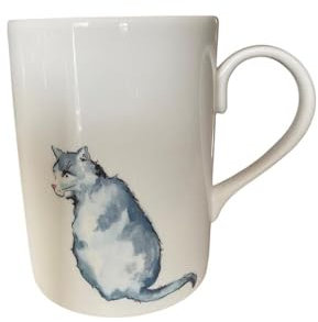 Roy Kirkham - Cats Mug - Grey Shorthair