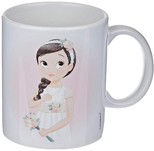 Mopec G969.2 Taza Comunión niña romántica P.Comunió