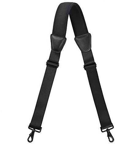 Vigorport Shoulder Strap,58 Neoprene Padded Adjustable Shoulder Bag Straps Replacement for Briefcase,Bags, Laptop with Swivel Hooks,Black