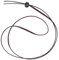 Hutshopping Kinnband für Westernhüte Hutkordel Kordel (One Size - braun)