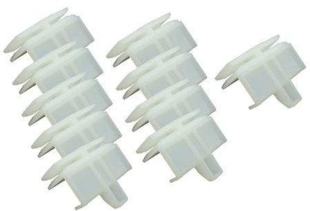 Schüller 10 soportes de zócalo de fijación de clip para cocina, 75.0010