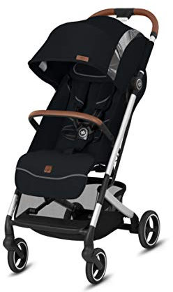 gb QBit+ All-City Kinderwagen, Samt, Schwarz