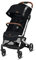 gb QBit+ All-City Kinderwagen, Samt, Schwarz