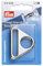 Prym 615838 Steg 40 mm silberfarbig Triangel-Ringe, Zinklegierung