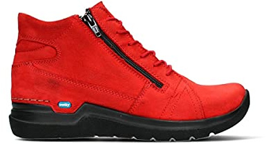Wolky Comfort Schnürschuhe Why - 11505 Nubukleder dunkelrot - 44