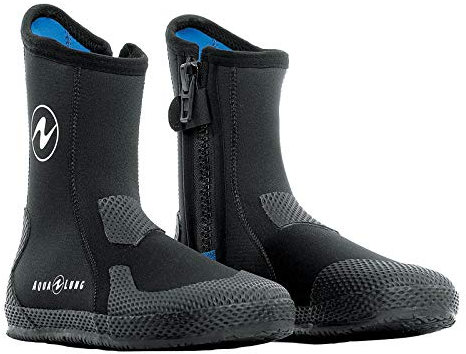 Aqualung Unisex-Adult Boot Superzip 5mm, Schwarz, 8