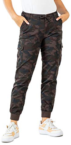 Reell Reflex Women Rib Cargo, Hose für Frauen, Frauenhose mit Bund
