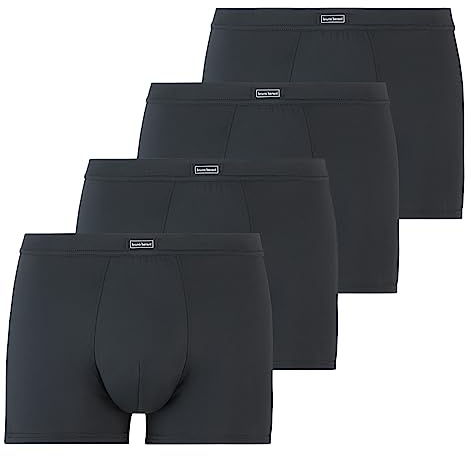 bruno banani - Micro Simply - Short - 4er Pack (XXL Schwarz)
