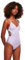 Urban Classics Costume da Bagno Intero da Donna, Fliederfarben, XL