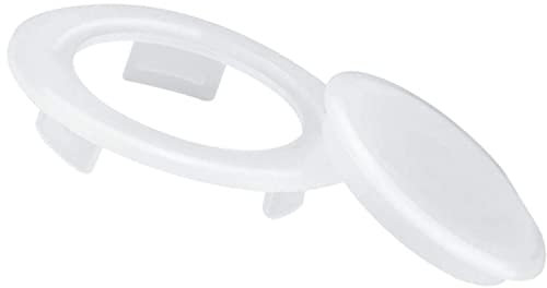 Bessy shop Anneau de Trou de Parapluie de Table Anneau Ensemble de capuchons,Table de Parasol en Plastique Protecteur de Trou de Table de Patio pour Parasol de Jardin Parasol Stabilité Parasol Blanc