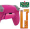 eXtremeRate Programmierbares Rise Remap Kit für ps5 Controller BDM-030/040/050, Remap Platine & Gummiert Griff Rücken Gehäuse/Case & Rise Rücktasten Paddles für ps5-Nova Pink