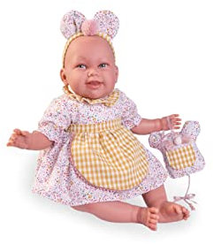 Muñecas Antonio Juan - Meine erste Reborn Martina Maus mit Zahnschutz