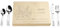 LAUBLUST Couverts pour Enfants gravés avec boîte - Cadeau personnalisée en Bois - Naturel - 4 pièces - Couverts de Table en Acier Inoxydable - Cadeau personnalisé (L'Arche de Noé)